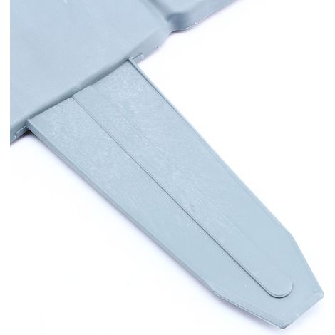 Clôture en plastique imitation pierre, 10 pièces, obsolète. (1/4)