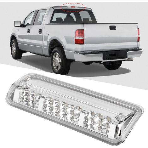 Troisième feu stop à LED pour chargement, référence 02HLA1215ASM, compatible avec Ford F150/Lobo/Explorer, blanc. (1/5)
