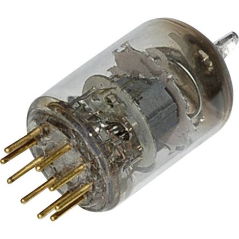 BTB Vertrieb E 180 F = 6 J 49 Tube électronique Pentode 190 V 13 mA Nombre de pôles: 9 Culot: noval Contenu 1 pc(s) Q38652