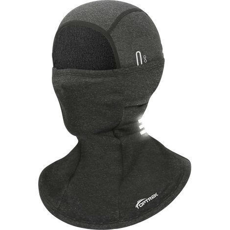Sturmhaube Winter warm winddicht atmungsaktiv für Damen Herren, dunkelgrau (1/5)