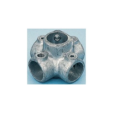 Connecteur 4 voies RS PRO, profilé Type 1, Ø 33.7mm en Fonte ( Prix pour 1 )