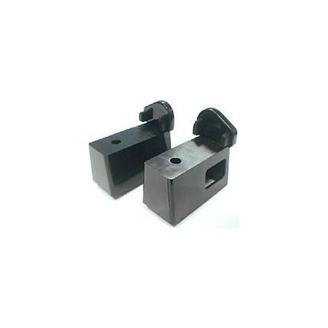 Griffendstück schwarz pro 2 für Backofen fagor