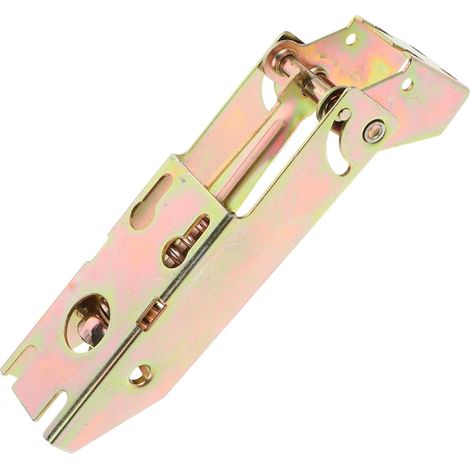 de renfort de serrure de porte noire 2 pièces acier
