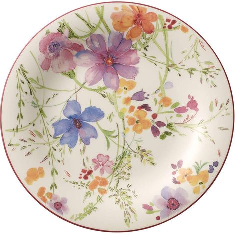 Villeroy & Boch Mariefleur Piatto da Dessert, 21 cm, Porcellana Premium, Basic Fiorato (1/5)