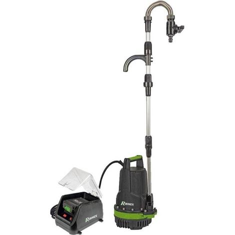 Pompe Vide-Fut et Vide-Cave 20V - Avec Batterie 2A - Performance Élevée et Pratique - D-Work