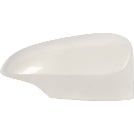 Capuchons de rétroviseurs latéraux de porte, résistants aux chocs et aux rayures, couvercle d'aile de remplacement pour véhicule blanc droit: 87915 0D909 (1/5)