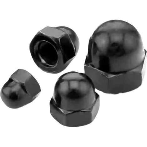 pc/5 pcs/10 pcs Écrou borgne hexagonal M3 M4 M5 M6 M8 M10 M12 en (1/5)