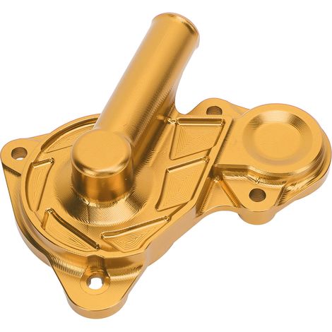 Cache pompe à eau moto protection carter – CNC aluminium remplacement XMAX 125 250 300 400 2017-2024 or, refroidissement (1/5)