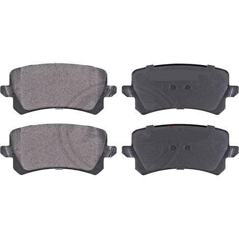 KIT PASTIGLIE FRENO POSTERIORI compatibile con VW PASSAT CC B6 (357) / PASTIGLIE FRENANTI AUTO OEM P 85 109, / SOSTITUZIONE DIRETTA / BASSA POLVERE / SILENZIOSO (1/4)