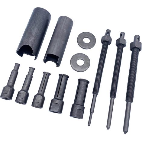 Extracteur de roulements internes de moto en métal (12 pièces) - Outil d'extraction uniforme (1/5)