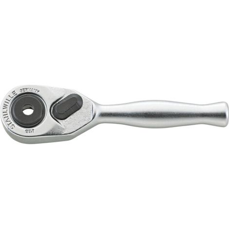 La clé à cliquet à dents fines Mini Bit en acier de 6,3 mm (1/4") L.90 mm (1/5)