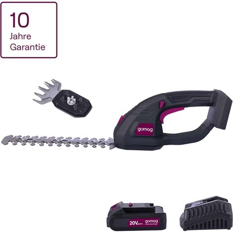 Gomag Akku Grasschere GO-SHS200 20V Schnittbreite 90mm 2,0 Ah Starterset (1/5)
