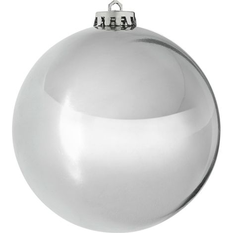 Mömax Christbaumkugel Big in Silberfarben (1/2)