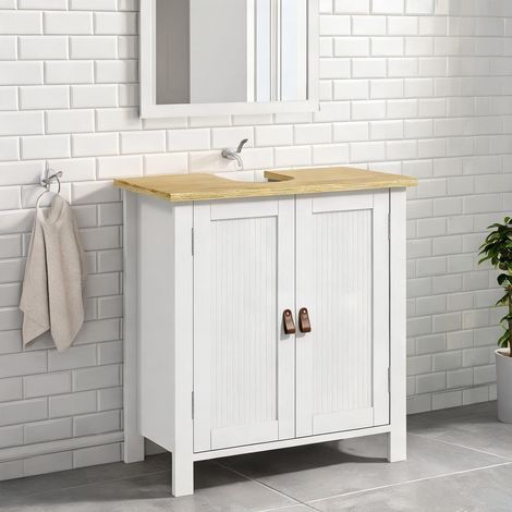Meuble de salle de bain bianco 60 x 30 x 60 cm (1/5)