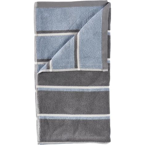 Zone Denmark - Sauna Bath Towel 140x70 cm - Grey, Blue Fog, Soft Grey