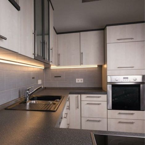 heitronic MECANO LED Unterbauleuchte weiß modernes Design (1/4)