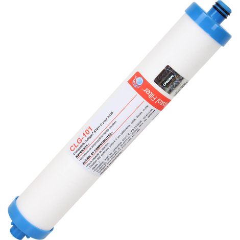 Cartouche sédiment Crystal Filter® CLG-101 compatible Culligan® S7011-C pour AC30 (1/4)