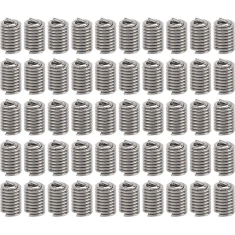 50-teiliges Set mit Gewindeeinsätzen für Schrauben, Stützbuchsen und Reparaturschutz (amerikanische Einheiten 4-402.5D) (1/4)