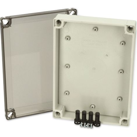Fibox PC 150/35 LT 6012913 Universal-Gehäuse 180 x 130 x 35 Polycarbonat Lichtgrau (RAL 7035) 1 St (1/2)