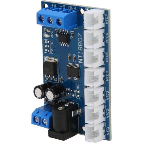 Module RS485 7 canaux, capteur de température NTC de 50 cm (19,7 pouces) de long, plage de température de -20 °C à +125 °C, pour remplacement de mesure (1/5)
