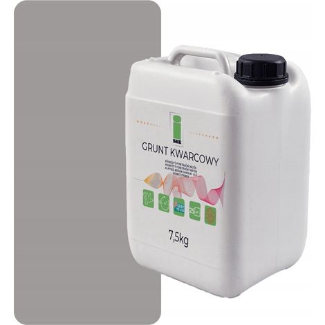 Imprimación de cuarzo para yeso decorativo gris claro D911 7,5 kg (1/5)
