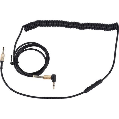 Câble audio à ressort, cordon de ligne, moniteur, casque Bluetooth (comme illustré) (1/5)