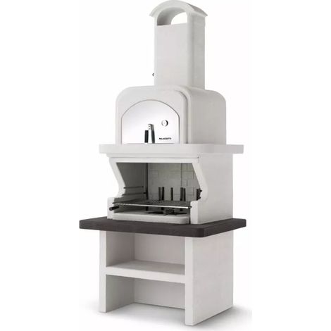 barbecue a carbonella in cemento palazzetti "balos" 118x92x265 cm (1/4)
