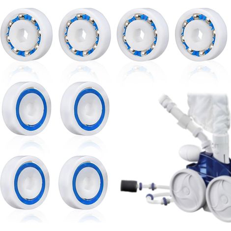 Set di 8 cuscinetti per ruote per pulitore per piscine 9-100-1108 o 91001108, ricambi per ATV Polaris 360 380 e 3900 Sport. (1/5)