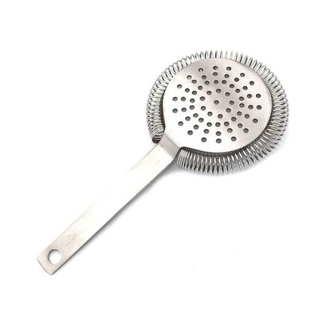 Passoire à cocktails professionnelle avec sangle intégrale, sans pieds, filtre en acier inoxydable, bac à glaçons, équipement de bar et de restaurant, accessoire de barman, mixologie (1/5)
