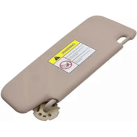 paire de pare-soleil latéraux beiges avec miroir pour voiture 2011-2016 95034256 95034253--xj (1/5)