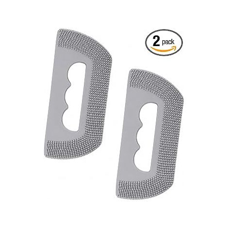2 Pièces Gris Brosse Poils Animaux Brosse Poil Chat (2Pièces) (1/5)