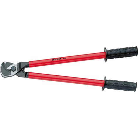 Gedore 8093 Pinza corta cables robusta y ergonómica plateada
