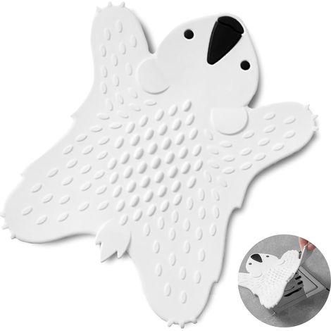 Tappo di scarico multifunzionale per vasca e doccia - Tappo di scarico in silicone per vasca, doccia e pavimento, lavandino, tappo piatto per cucina (1/5)