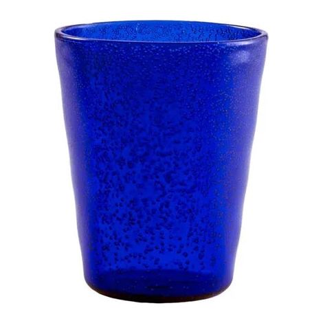 Zani Serafino Bicchiere Synth da Acqua in Metacrilato Blue V.