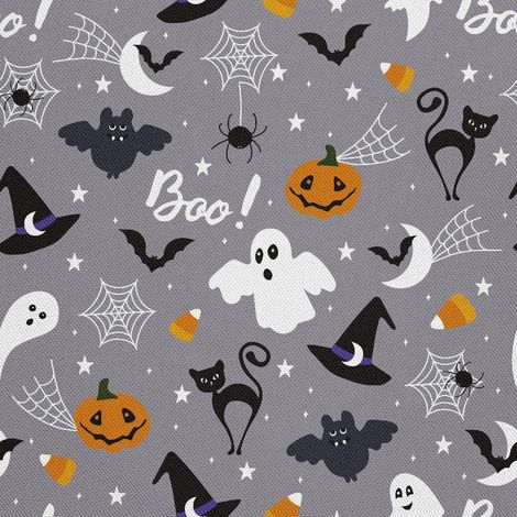 Outdoor-Dekostoffe Oxford - Motiv Halloween (1/5)
