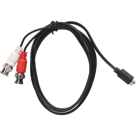 Câble de division Y MINI DIN 4 broches mâle vers 2 BNC mâle, 1,5 m, pour carte d'acquisition et surveillance vidéo (1/5)