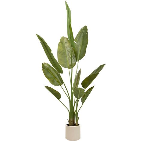 Albero di banane artificiale a 3 tronchi lora h200cm - Atmosphera créateur d'intérieur (1/3)