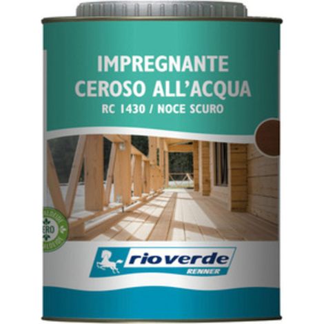RIOVERDE RC 1430 IMPREGNANTE CEROSO 0,750 NOCE SC.- 6,0 pz
