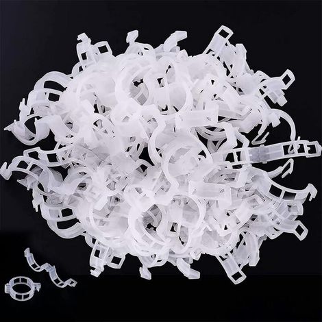 150 Pièces Clip Support Plantes Jardin, Fleur Clips Fixation, Plante Clips, à de Nombreuses Plantes avec des Tiges ou des Vignes Assez Petites, aux Jardins, Fermes et Balcons (1/5)