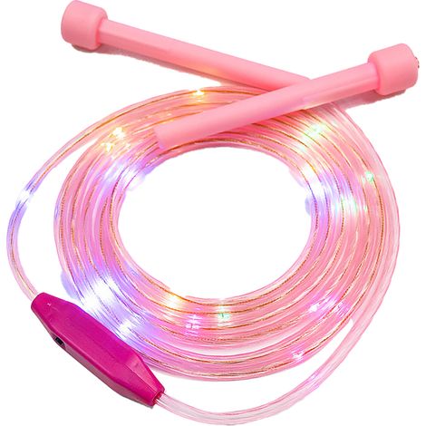 Corde à sauter lumineuse pour enfants, développe l'intérêt des enfants, exercice physique, longueur ajustable (1/5)