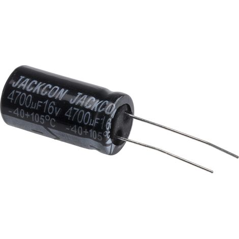 Condensateur RS PRO 4700µF, 16V c.c.