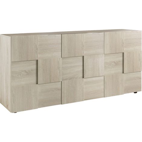 Mobile Buffet 3 Ante 180x42x84 cm in Legno TFT Chequers Rovere Samoa (1/5)