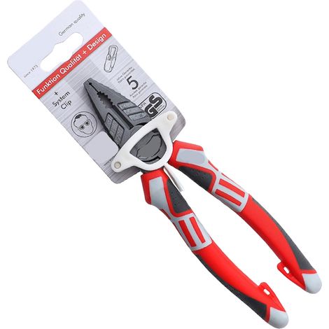 Robuste, professionelle 15-cm-Zange, integrierte 3D-Gravur, korrosions- und verschleißfestes Gehäuse, verlängerter Griff (1/5)