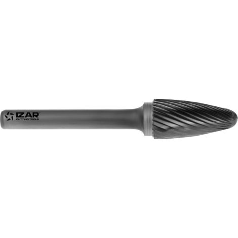 Fresa Rotativa Metal Duro Norma-Rbf (F) Ojiva Redondeada - 9268 - 19,00X06,00 mm Dent.3 IZAR (1/4)