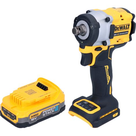 Avvitatore a impulsi a batteria DeWalt DCF 921 NT 18 V 400 Nm 1/2" brushless + TSTAK - senza batteria, senza caricabatterie (1/5)
