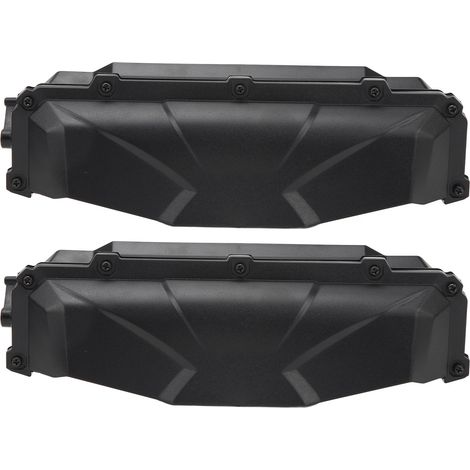 Kit de ventilation pour pare-brise de VTT/SSV : pièces de pare-brise étanches avec aérations de désembuage pour pare-brise en polycarbonate à revêtement dur. (1/5)