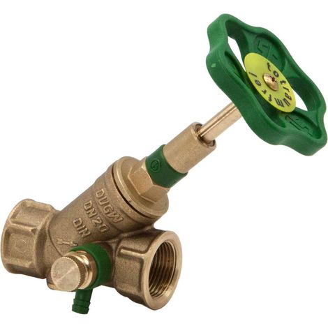 Schlösser Armaturen KFR-VENTIL, MUFFENANSCHLUSS M.ENTL, ST.SP, DN20, IG 3/4", DVGW (1/3)