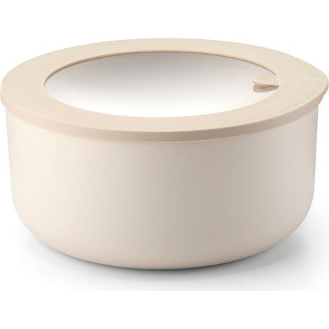 Contenitore ermetico tondo XL Store&More Bio – Argilla