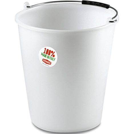 SECCHIO CASALINGO LT 12 Ø30CM BIANCO