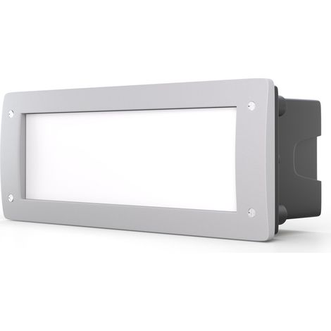 Baliza Empotrable LED Fumagalli LETI 300 E27 - Gris (1/5)